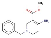 甲基4-<span class='lighter'>氨基</span>-1-苄基-1,2,5,6-四氢<span class='lighter'>吡啶</span>-3-<span class='lighter'>羧酸</span>