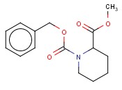 METHYL <span class='lighter'>N-CBZ-PIPERIDINE-2-CARBOXYLATE</span>