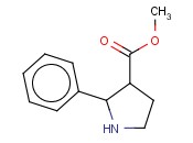 <span class='lighter'>3-PYRROLIDINECARBOXYLIC</span> ACID,<span class='lighter'>2-PHENYL-</span>,METHYL <span class='lighter'>ESTER</span>,<span class='lighter'>CIS</span>-