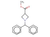 1-二苯甲基<span class='lighter'>氮</span><span class='lighter'>杂</span><span class='lighter'>环</span><span class='lighter'>丁烷</span>-3-甲酸甲酯