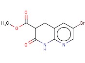 6-溴-2-氧代-2,3,4,8-四氢-1,8-萘啶-3-甲酸甲酯