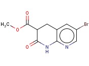 METHYL 6-BROMO-2-OXO-1,2,3,4-TETRAHYDRO-<span class='lighter'>1,8</span>-NAPHTHYRIDINE-3-CARBOXYLATE