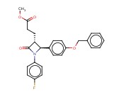(3R,4S)-1-(4-氟苯基)-2-氧代-4-[4-(苄氧基)苯基]-3-<span class='lighter'>氮</span><span class='lighter'>杂</span><span class='lighter'>环</span><span class='lighter'>丁烷</span>丙酸甲酯