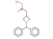 METHYL 1-DIPHENYLMETHYL-3-<span class='lighter'>AZETIDINE</span> ACETATE
