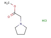 2-(1-吡咯烷基)<span class='lighter'>乙酸</span><span class='lighter'>甲</span><span class='lighter'>酯</span>(HCL)
