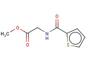 [(噻吩-2-羰基)<span class='lighter'>氨基</span>]乙酸<span class='lighter'>甲</span><span class='lighter'>酯</span>