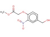 2-[4-(羟甲基)-2-硝基苯氧基]<span class='lighter'>乙酸</span><span class='lighter'>甲</span><span class='lighter'>酯</span>