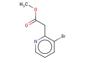 METHYL <span class='lighter'>3-BROMOPYRIDINE-2-ACETATE</span>