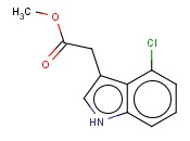 4-<span class='lighter'>CHLOROINDOLE</span>-3-ACETIC ACID METHYL ESTER