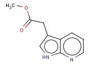 METHYL 2-(1H-PYRROLO[2,3-B]<span class='lighter'>PYRIDIN-3-YL</span>)ACETATE