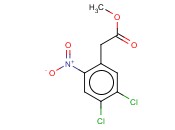 2 - （4,5 - 二氯-2 - 硝基苯基）<span class='lighter'>乙酸</span><span class='lighter'>甲</span><span class='lighter'>酯</span>