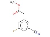 3-CYANO-5-<span class='lighter'>FLUOROPHENYLACETIC</span> ACID METHYL ESTER