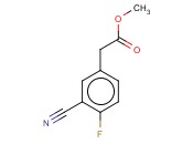 3-CYANO-4-<span class='lighter'>FLUOROPHENYLACETIC</span> ACID METHYL ESTER