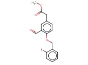苯乙酸,3-<span class='lighter'>甲</span><span class='lighter'>酰</span><span class='lighter'>基</span>-4-[(2-碘苯基)<span class='lighter'>甲</span>氧基]-, 甲基<span class='lighter'>酯</span>