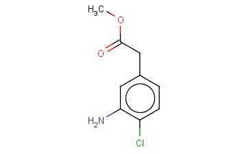 <span class='lighter'>3-AMINO-4-CHLOROPHENYLACETIC</span> ACID METHYL <span class='lighter'>ESTER</span>
