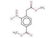 4-(甲氧基羰基)-2-硝基<span class='lighter'>苯乙酸</span>甲酯