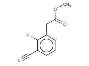 3-CYANO-2-<span class='lighter'>FLUOROPHENYLACETIC</span> ACID METHYL ESTER
