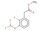 3-(DIFLUOROMETHOXY)-<span class='lighter'>2-FLUOROPHENYLACETIC</span> ACID METHYL ESTER