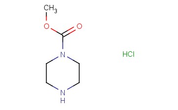 METHYL <span class='lighter'>PIPERAZINE-1-CARBOXYLATE</span> <span class='lighter'>HYDROCHLORIDE</span>