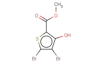 METHYL <span class='lighter'>4,5-DIBROMO-3-HYDROXYTHIOPHENE-2-CARBOXYLATE</span>