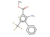METHYL 3-AMINO-4-PHENYL-5-(TRIFLUOROMETHYL)THIOPHENE-2-CARBOXYLATE