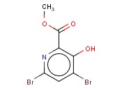 4,6-二<span class='lighter'>溴</span>-3-<span class='lighter'>羟基</span>-2-<span class='lighter'>吡啶</span>甲酸甲酯