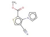 4-氰<span class='lighter'>基</span>-3-(1H-吡咯-1-<span class='lighter'>基</span>)<span class='lighter'>噻吩</span>-2-羧酸甲酯