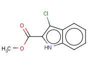 3-<span class='lighter'>CHLOROINDOLE</span>-2-CARBOXYLIC ACID METHYL ESTER