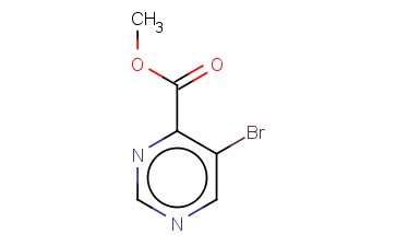 5-溴-4-<span class='lighter'>嘧啶</span><span class='lighter'>甲酸</span>甲酯