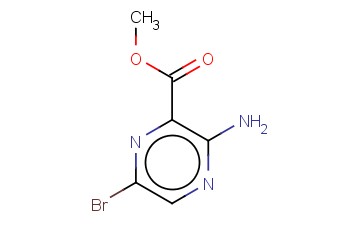 METHYL <span class='lighter'>3-AMINO-6-BROMOPYRAZINE-2-CARBOXYLATE</span>