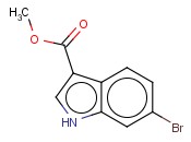 <span class='lighter'>1H-INDOLE-3-CARBOXYLIC</span> ACID,<span class='lighter'>6-BROMO-</span>,METHYL <span class='lighter'>ESTER</span>