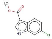 METHYL 6-<span class='lighter'>CHLORO-1H-INDOLE-3-CARBOXYLATE</span>