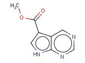METHYL 7H-<span class='lighter'>PYRROLO</span>[<span class='lighter'>2,3-D</span>]<span class='lighter'>PYRIMIDINE</span>-5-CARBOXYLATE