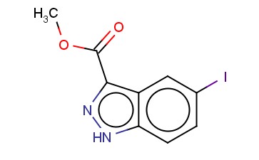 5-<span class='lighter'>碘</span><span class='lighter'>甲基</span>-<span class='lighter'>1H-</span><span class='lighter'>吲</span><span class='lighter'>唑</span>-3-<span class='lighter'>羧酸</span>