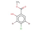 3,5-二溴-4-氯-2-<span class='lighter'>羟基</span><span class='lighter'>苯甲酸</span><span class='lighter'>甲</span><span class='lighter'>酯</span>