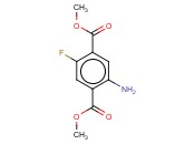 <span class='lighter'>1,4-BENZENEDICARBOXYLIC</span> ACID, <span class='lighter'>2-AMINO-5-FLUORO-</span>, <span class='lighter'>1,4-DIMETHYL</span> <span class='lighter'>ESTER</span>