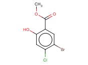 METHYL <span class='lighter'>5-BROMO-4-CHLORO-2-HYDROXYBENZOATE</span>