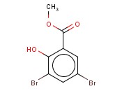 3,5-二溴-2-<span class='lighter'>羟基</span><span class='lighter'>苯甲酸</span><span class='lighter'>甲</span><span class='lighter'>酯</span>