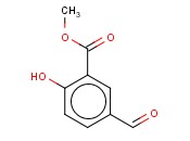 5-<span class='lighter'>FORMYL</span>-2-HYDROXYBENZOIC ACID METHYL ESTER