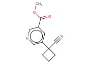 METHYL 5-(1-CYANOCYCLOBUTYL)<span class='lighter'>NICOTINATE</span>
