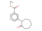 METHYL 5-(2-OXOCYCLOHEPTYL)<span class='lighter'>NICOTINATE</span>