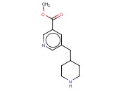 METHYL 5-(4-PIPERIDINYLMETHYL)<span class='lighter'>NICOTINATE</span>