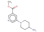 METHYL 5-(4-AMINO-1-PIPERIDINYL)<span class='lighter'>NICOTINATE</span>