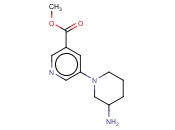 METHYL 5-(3-AMINO-1-PIPERIDINYL)<span class='lighter'>NICOTINATE</span>