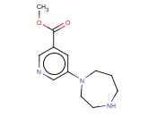 METHYL 5-(1,4-DIAZEPAN-1-YL)<span class='lighter'>NICOTINATE</span>