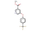 METHYL 5-(4-(TRIFLUOROMETHYL)PHENOXY)<span class='lighter'>NICOTINATE</span>