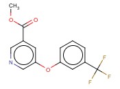 METHYL 5-(3-(TRIFLUOROMETHYL)PHENOXY)<span class='lighter'>NICOTINATE</span>