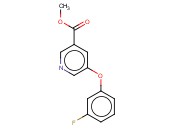 METHYL 5-(3-FLUOROPHENOXY)<span class='lighter'>NICOTINATE</span>