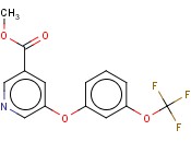 METHYL 5-(3-(TRIFLUOROMETHOXY)PHENOXY)<span class='lighter'>NICOTINATE</span>