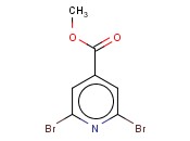 METHYL <span class='lighter'>2,6</span>-DIBROMOPYRIDINE-4-CARBOXYLATE